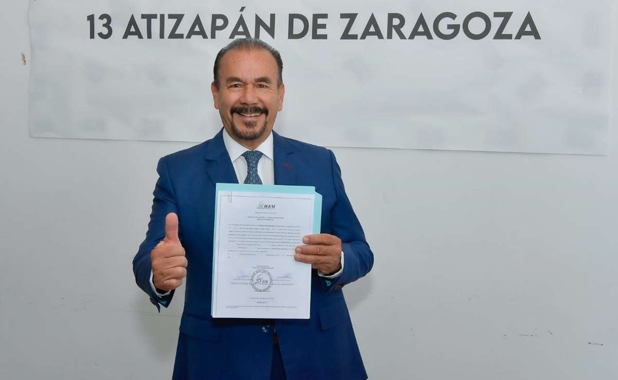 Alcalde de Atizapán de Zaragoza recibió constancia de mayoría con la que logra reelegirse