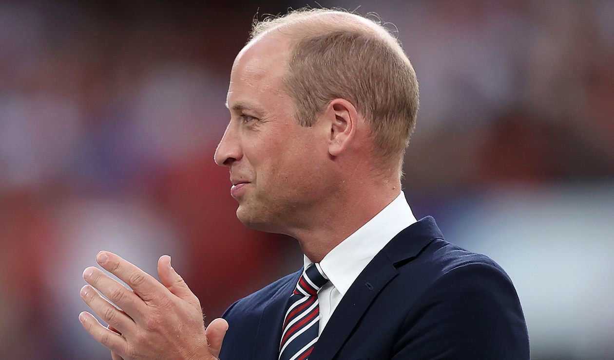 El príncipe William sorprende con reacción inesperada en la final de la Eurocopa femenil