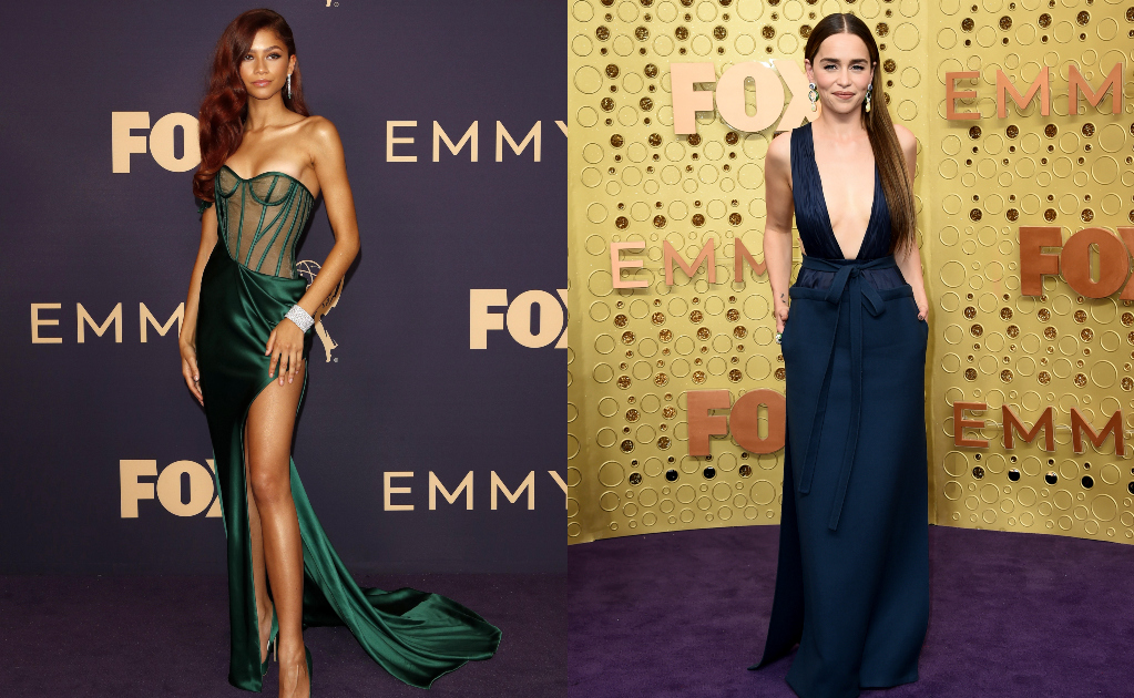 Emilia Clarke y Zendaya: las ganadoras de estilo en los Emmy 2019