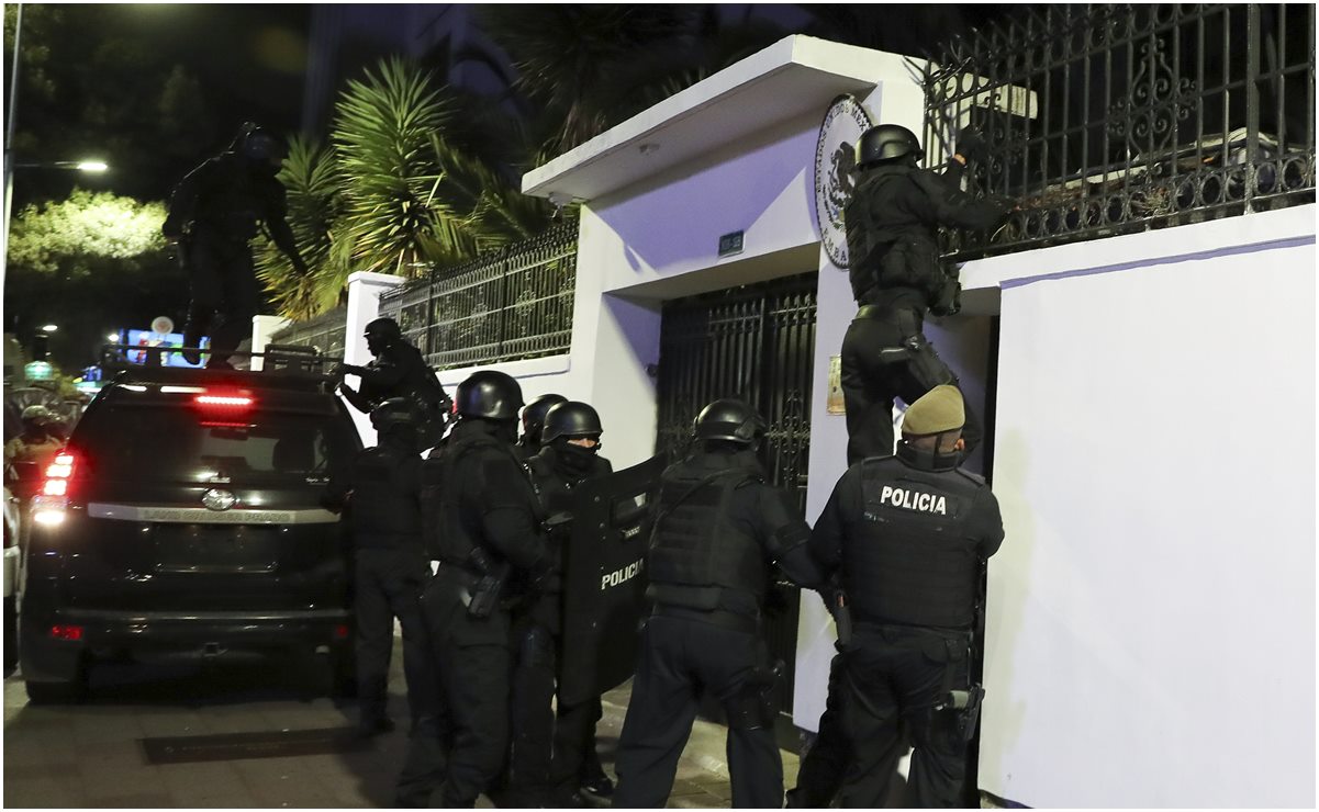 OEA convoca a reunión tras irrupción de policía ecuatoriana a embajada mexicana; pide dirimir diferencias mediante el diálogo