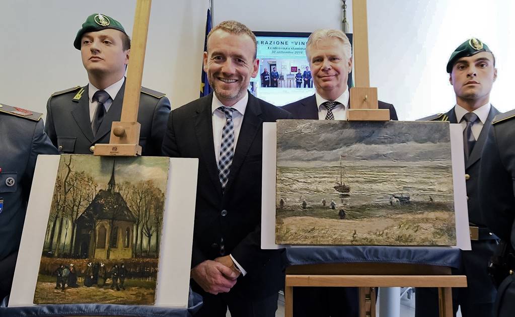 Recuperan en Italia dos cuadros de Van Gogh robados en 2002