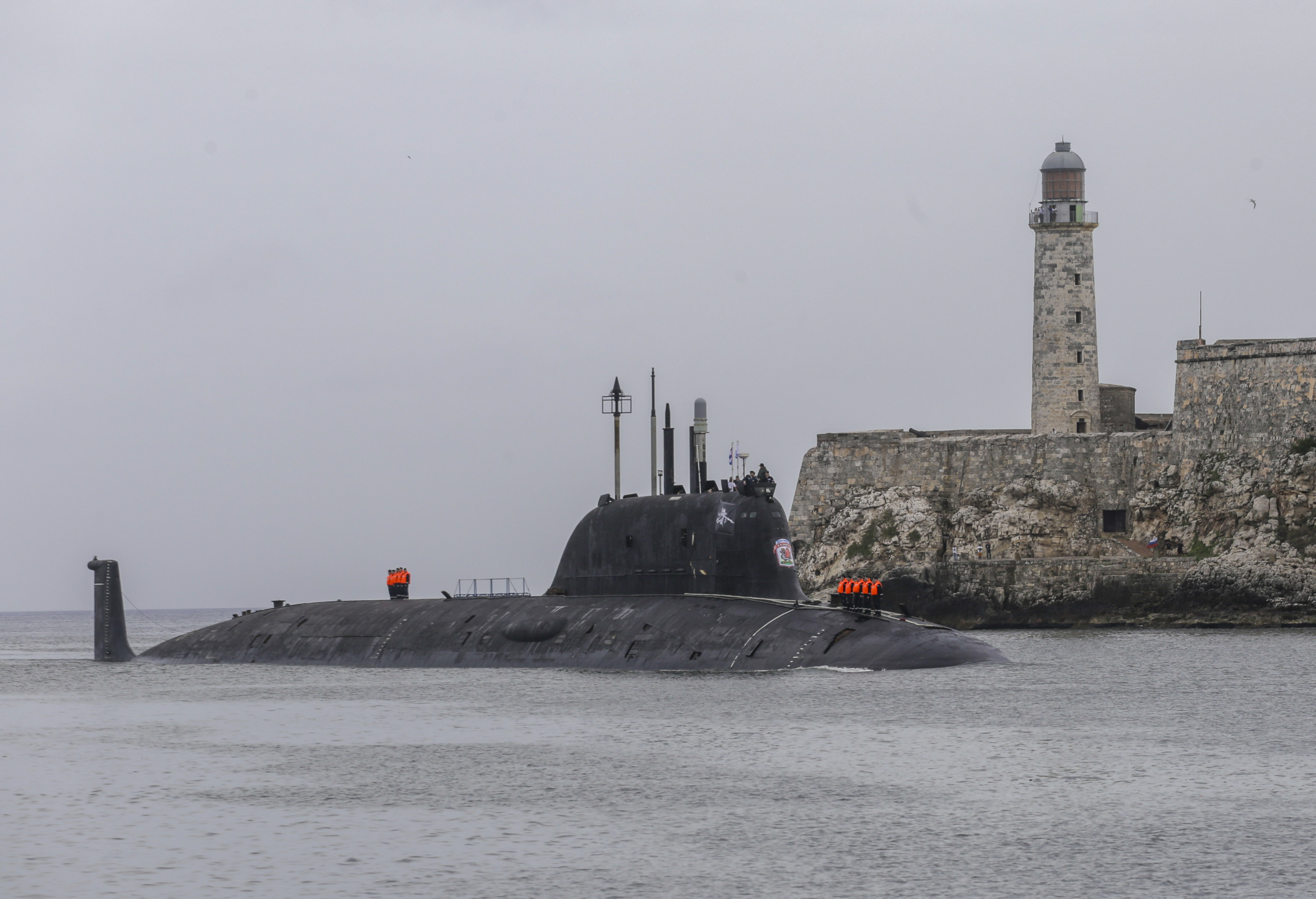 Submarino de EU llega a la base de Guantánamo tras arribo de flotilla rusa a La Habana