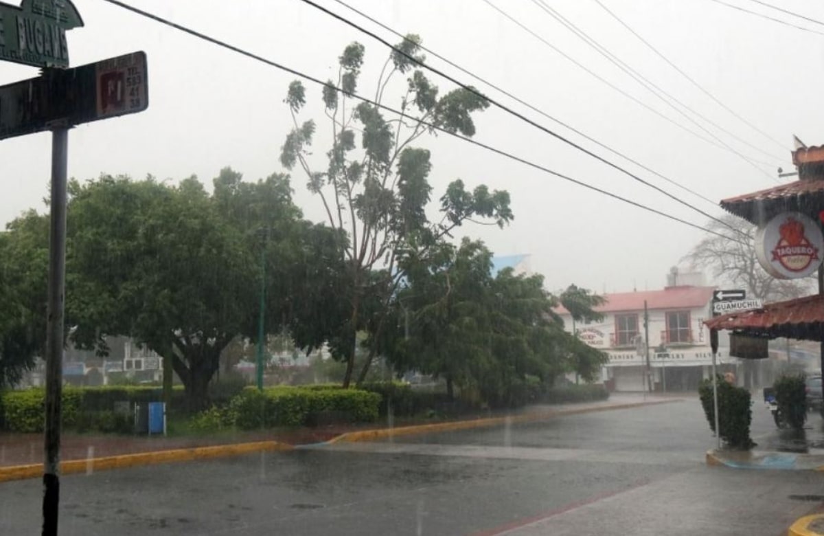 Para este martes habrá lluvias en Chiapas, Campeche y Tabasco