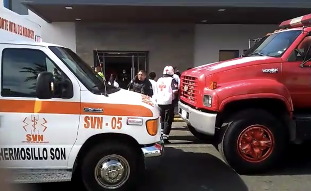 Evacuan a 240 personas por conato de incendio en clínica de Sonora
