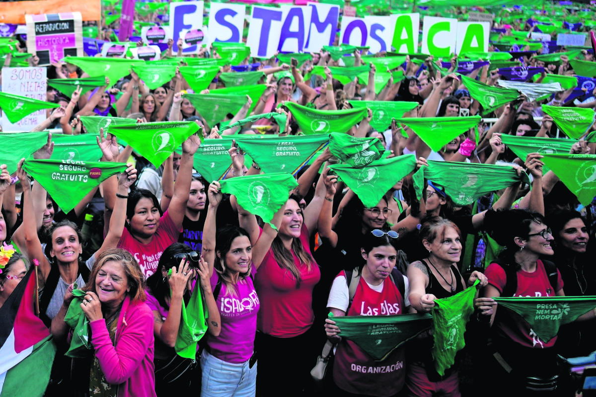 AL,en fase crucial para legalizar el aborto 