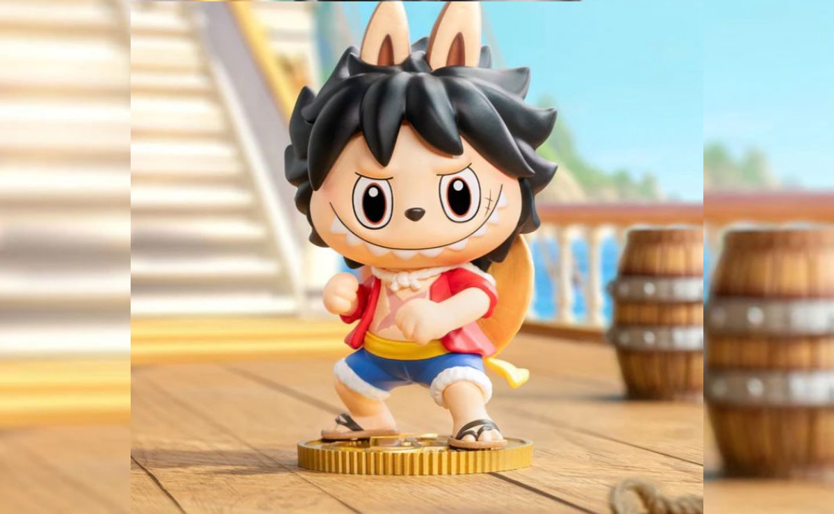 Labubus lanza coleccion con one piece dedinero
