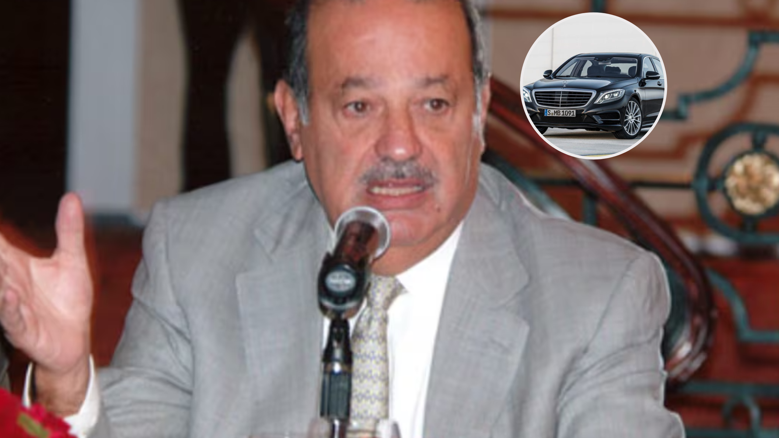 Carlos Slim: Así es el carro, con más de 10 años de antigüedad, que ‘maneja’ el empresario