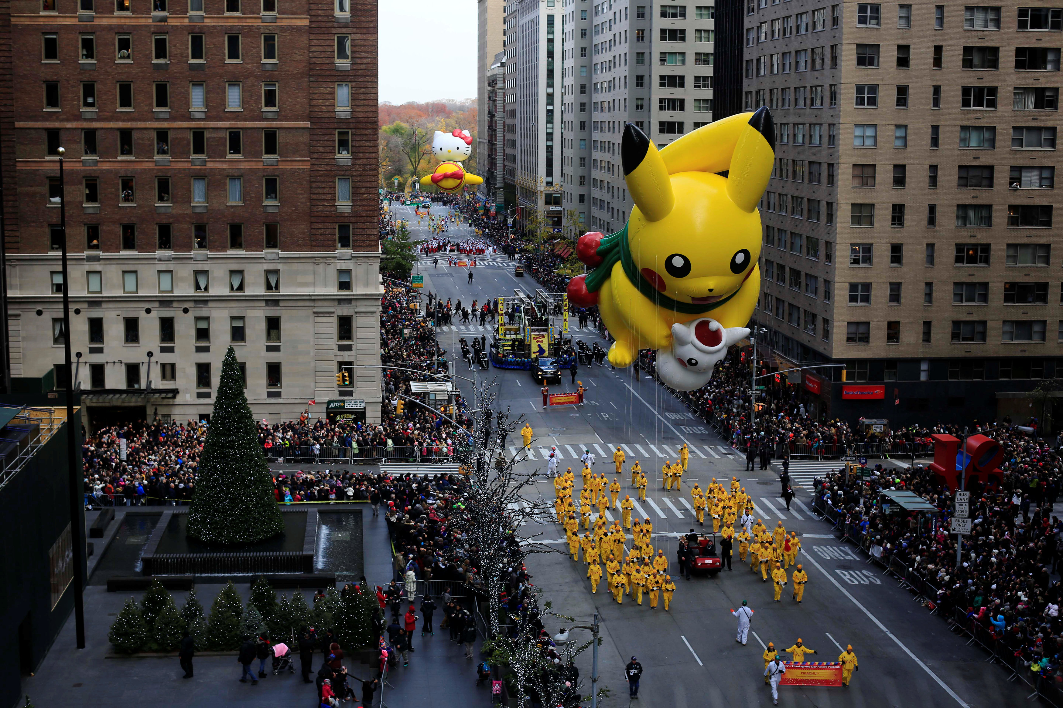 Galería. Globos invaden NY en 90 desfile del Día de Acción de Gracias