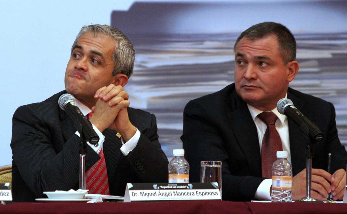 Diputado de Morena pide que FGR investigue contratos entre Mancera y García Luna 