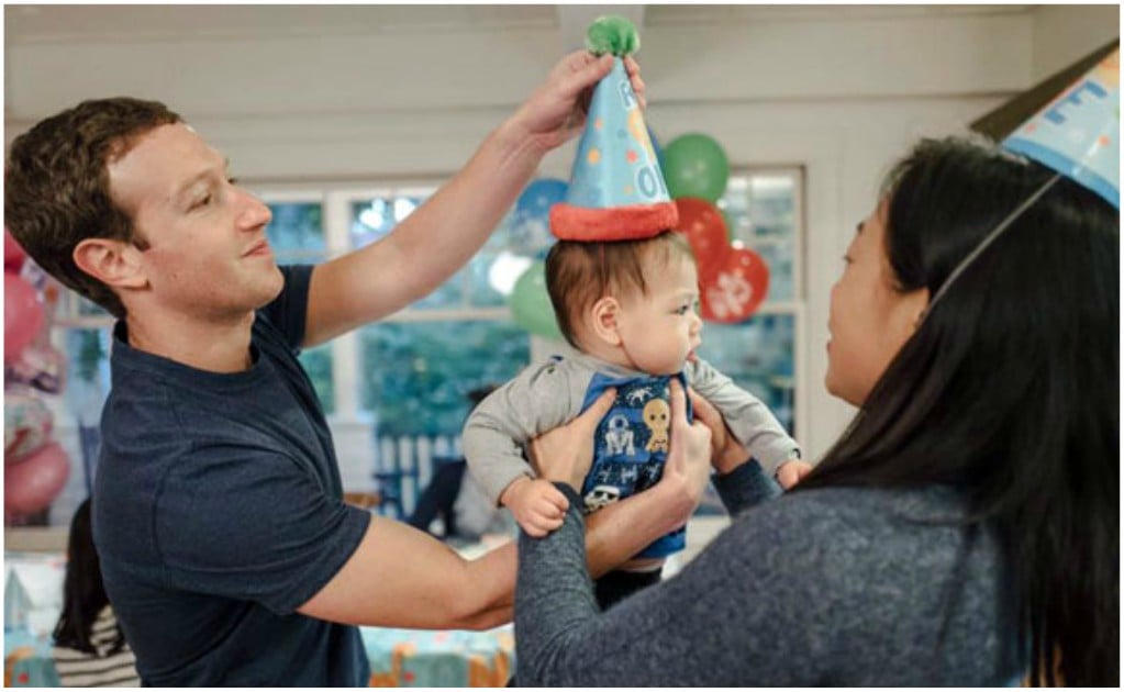 Zuckerberg será padre por segunda vez