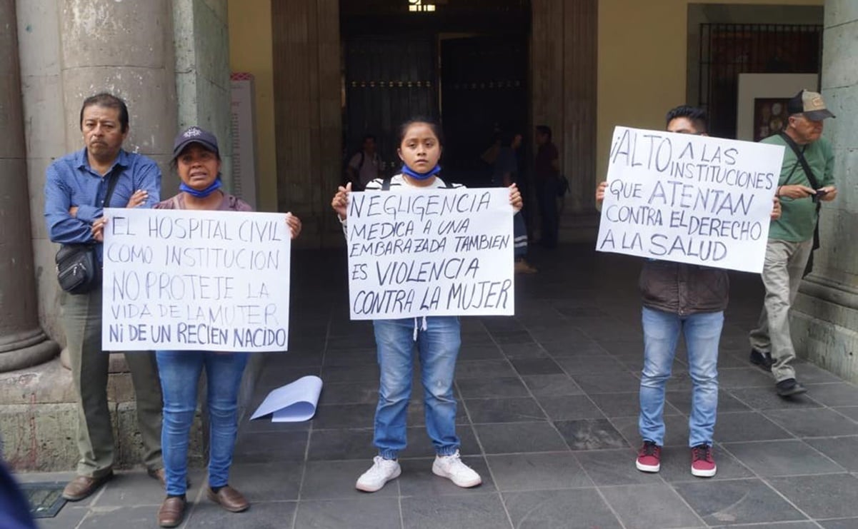 Denuncian presunta negligencia médica contra mujer embarazada en Hospital Civil de Oaxaca