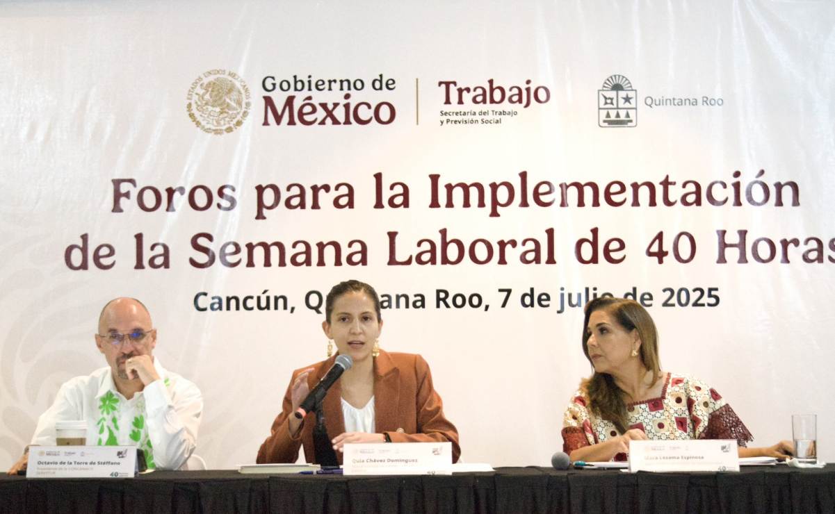 reduccion de la jornada laboral a 40 horas en Mexico | El Universal