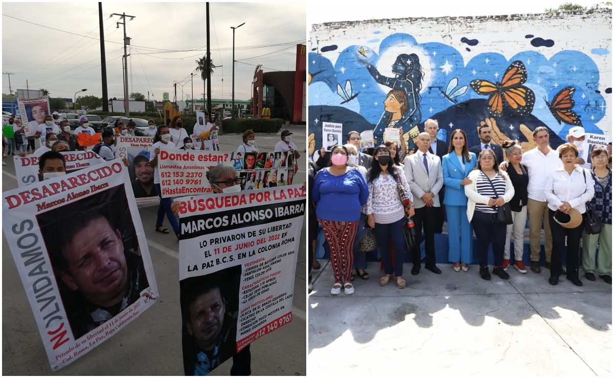 En el Día Internacional de Víctimas de Desaparición Forzada, así se manifiestan en los estados 