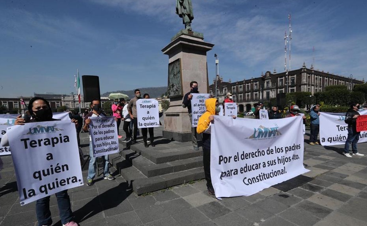 Alianza de Pastores del Valle de Toluca se manifiesta contra sanciones por terapias de conversión sexual