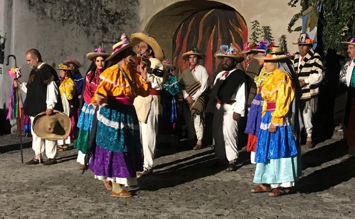 Tras dos años de pandemia, retoman la tradicional pastorela en el convento de Tepotzotlán