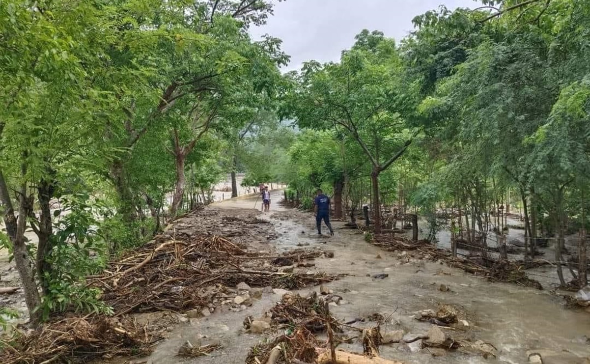 Lluvias por “Chris” dejan un muerto y múltiples daños en Hidalgo