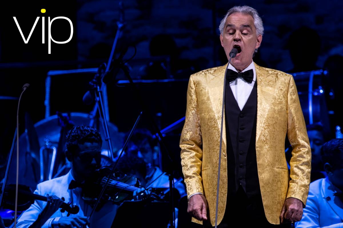 Andrea Bocelli hace vibrar a México
