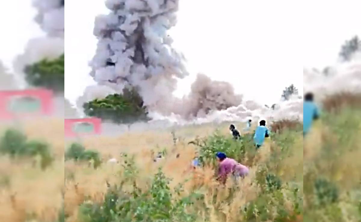 VIDEO: Reportan serie de explosiones en zona de polvorines en Tultepec y Zumpango