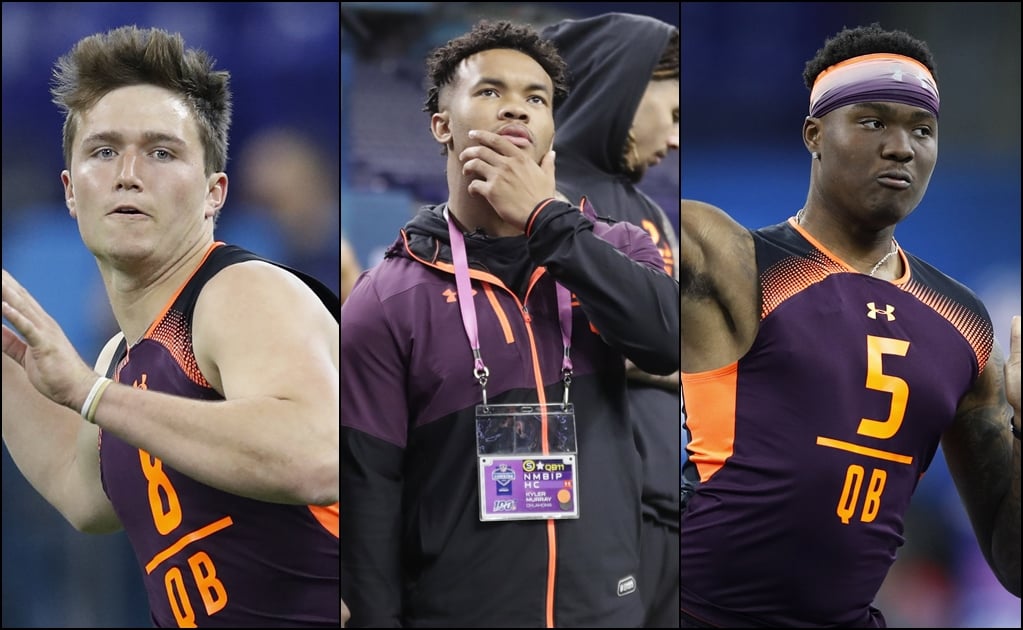 Decepcionan quarterbacks en NFL Combine 2019