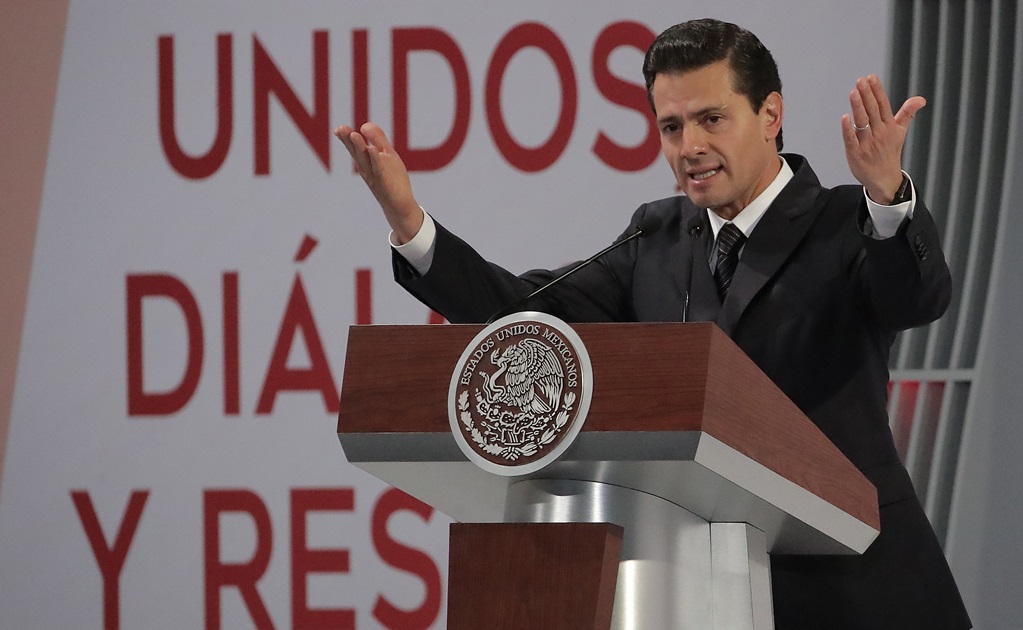 Tengo fundado optimismo en nueva etapa con EU: Peña Nieto