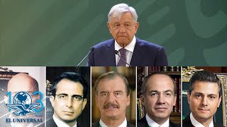 Posibles “delitos” llevarían a juicio político a expresidentes de México: AMLO