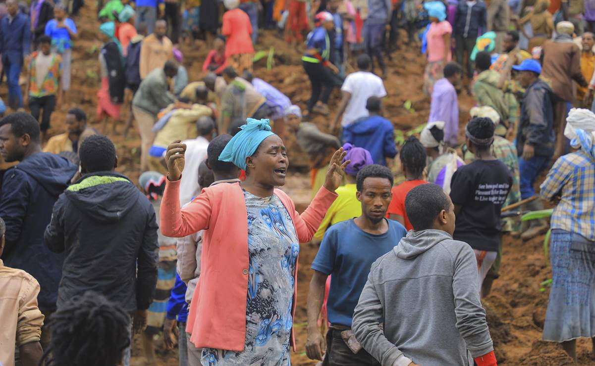 Suman 220 muertos, incluidos niños, por deslizamientos de tierra en el sur de Etiopía