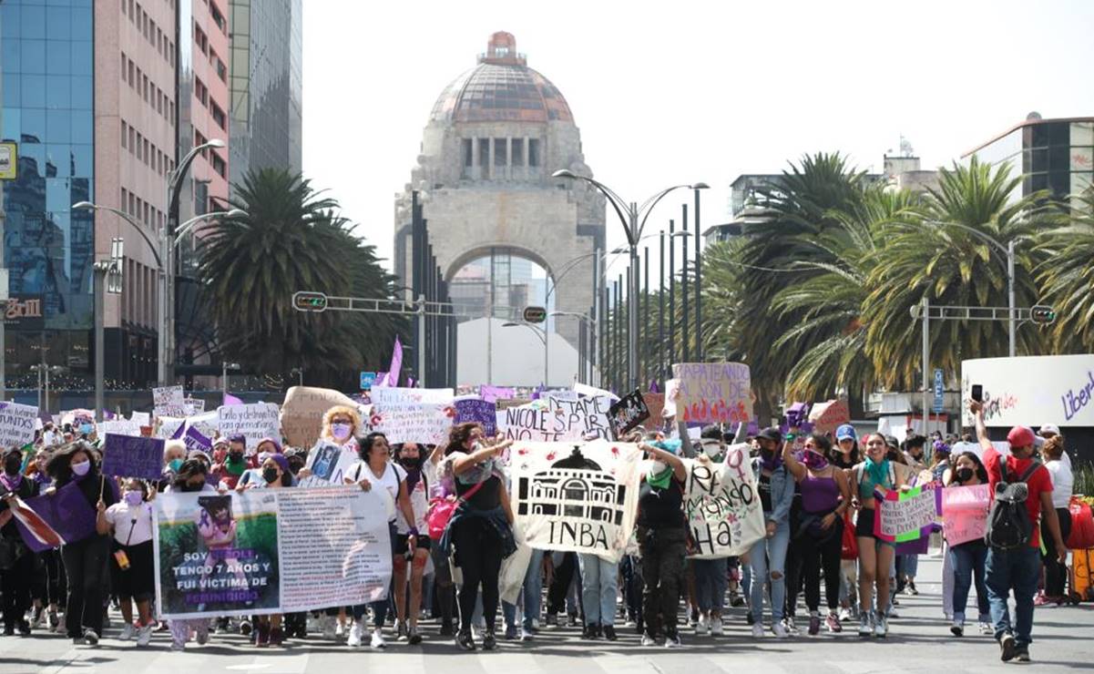 Marcha 8 de Marzo: estaciones de Metro y Metrobús sin servicio, calles cerradas  y alternativas viales