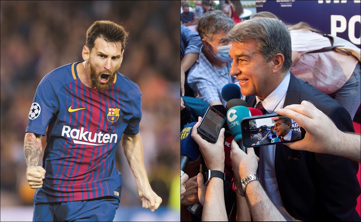 El presidente del Barcelona habló de la renovación de Lionel Messi
