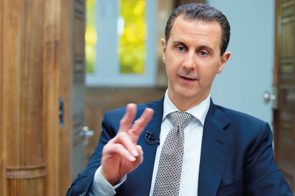 Ataque químico, un invento, dice Al-Assad