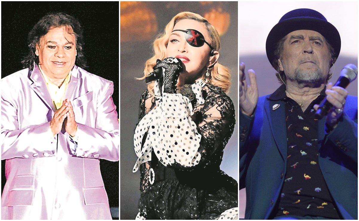 Joaquín Sabina, Juan Gabriel y otros famosos que han caído en shows