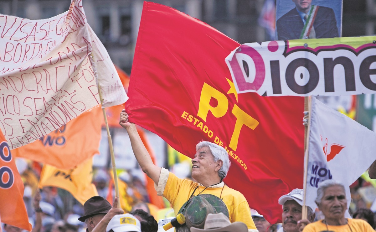 Morena, PT y Verde, los que más violan ley electoral