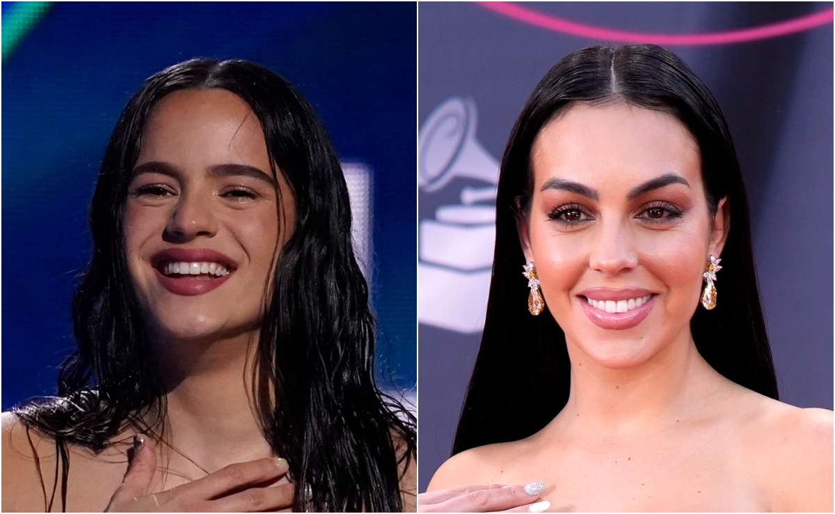 El encontronazo de Georgina Rodríguez con Rosalía en los Latin Grammy