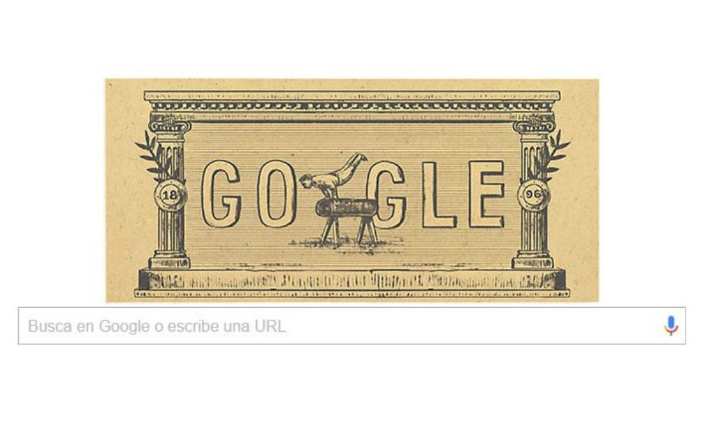 Google celebra 120 aniversario de primeros Juegos Olímpicos modernos