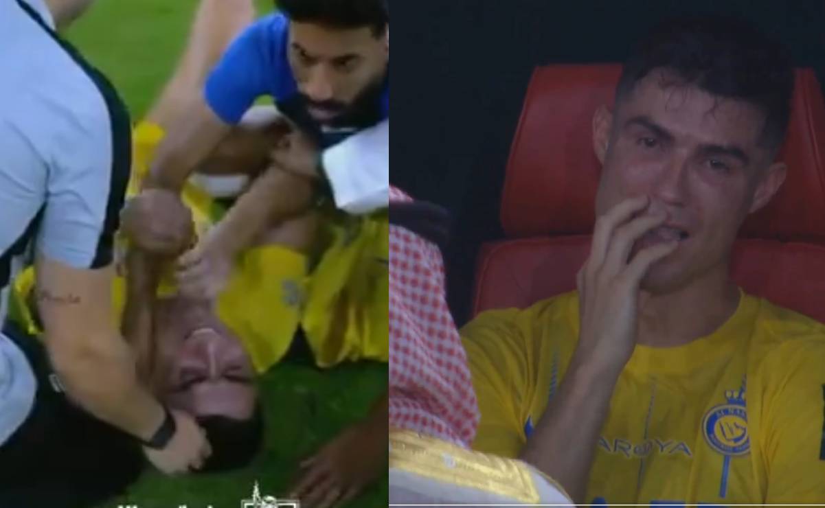 Cristiano Ronaldo rompió en llanto luego de que el Al Nassr perdiera el título de la Copa del Rey