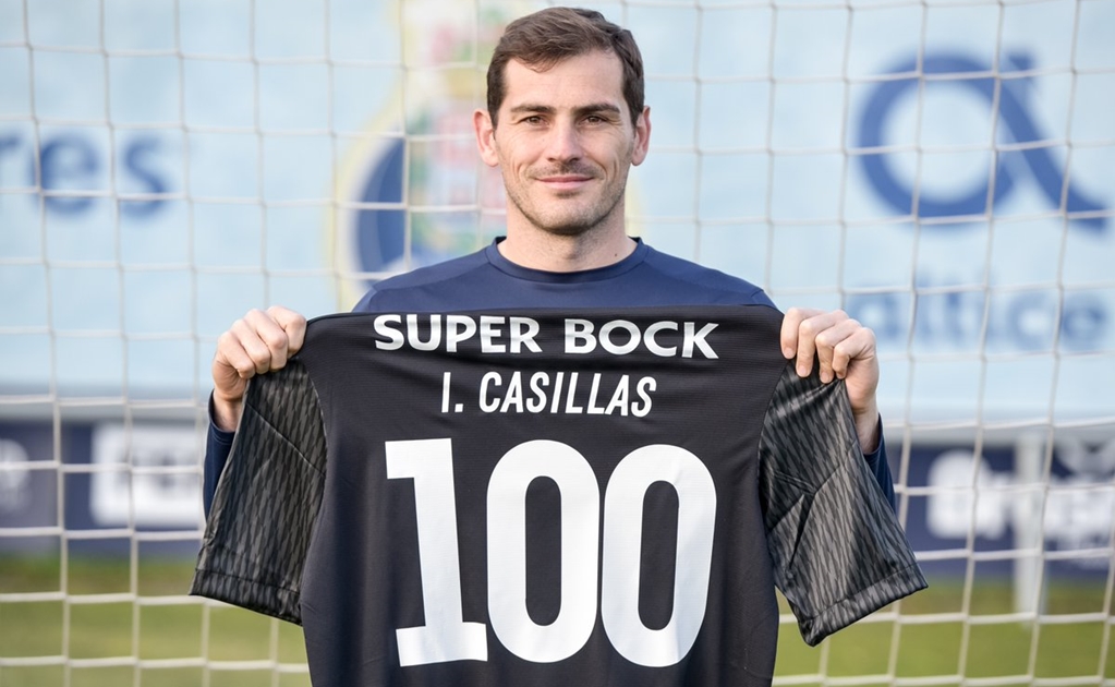Iker Casillas cumplió 100 juegos con el Porto 