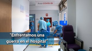 Así luchan todos los días contra el Covid-19 en el Hospital Juárez