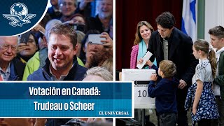 Comienza votación para elecciones generales en Canadá