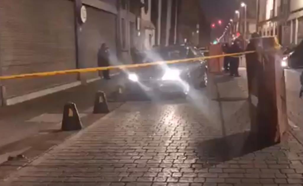 Asesinan a restaurantero en el Centro Histórico; le dispararon directamente