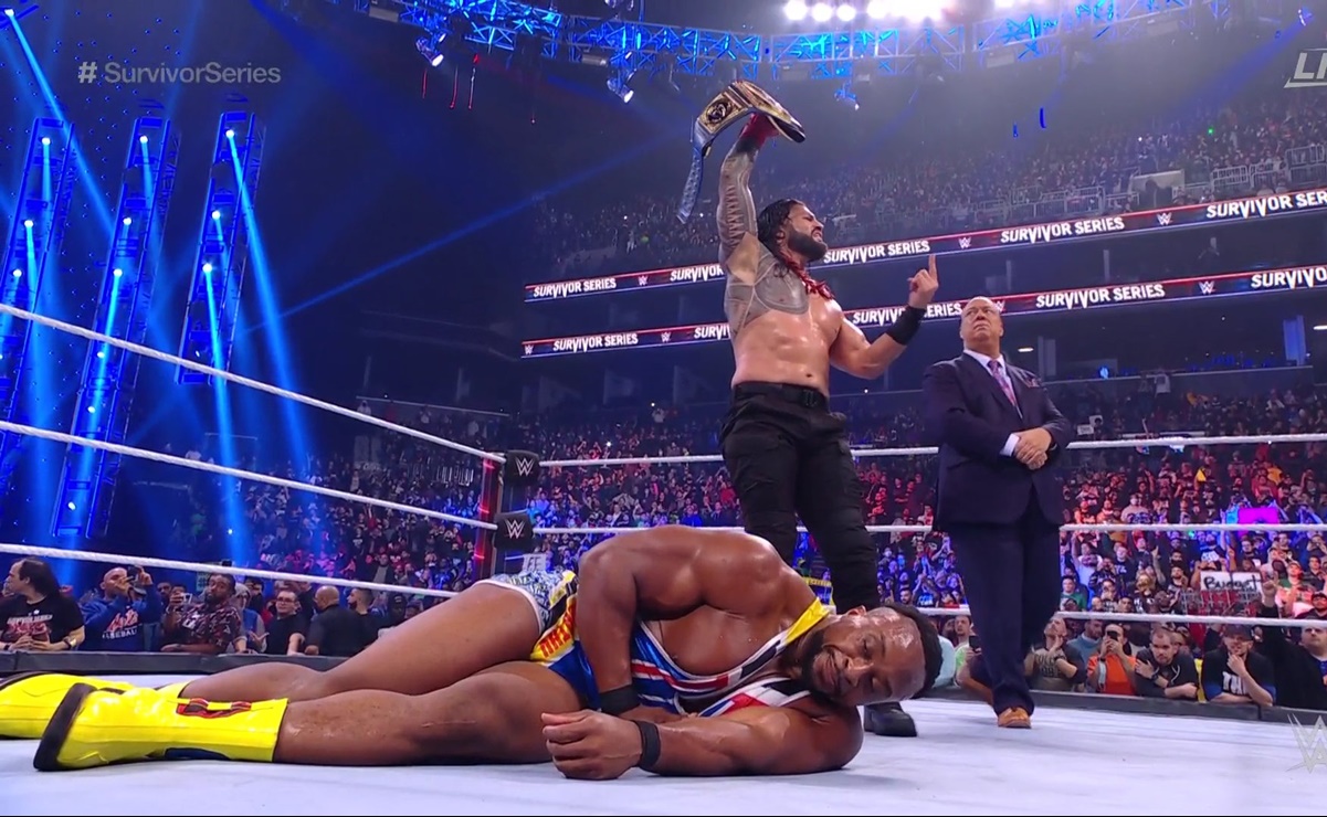 Roman Reigns derrota a Big E en Survivor Series; Raw domina el evento