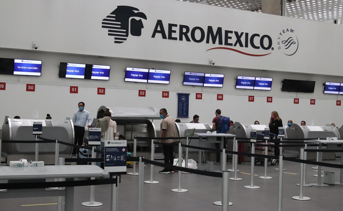 Suman cerca de 300 vuelos de Aeromexico cancelados en cinco días por contagios de Covid-19