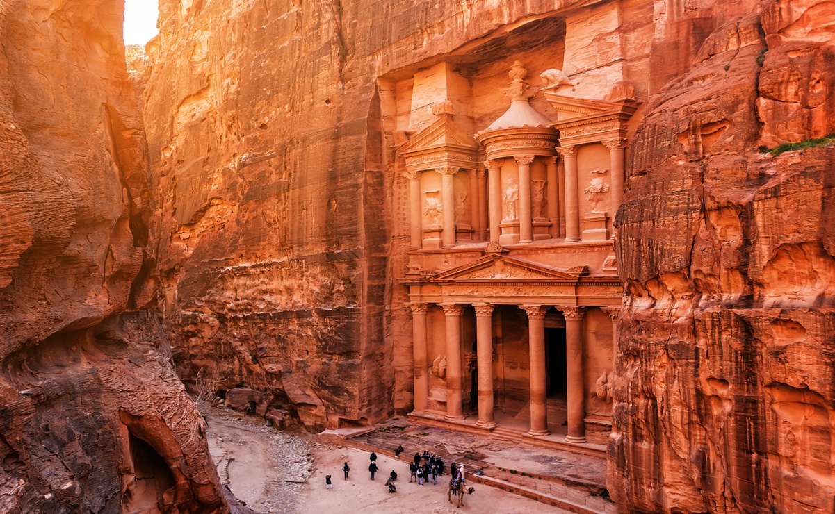 Visita Petra en compañía de Rania de Jordania con Google Maps