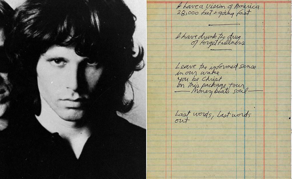 A la venta, poema de Jim Morrison