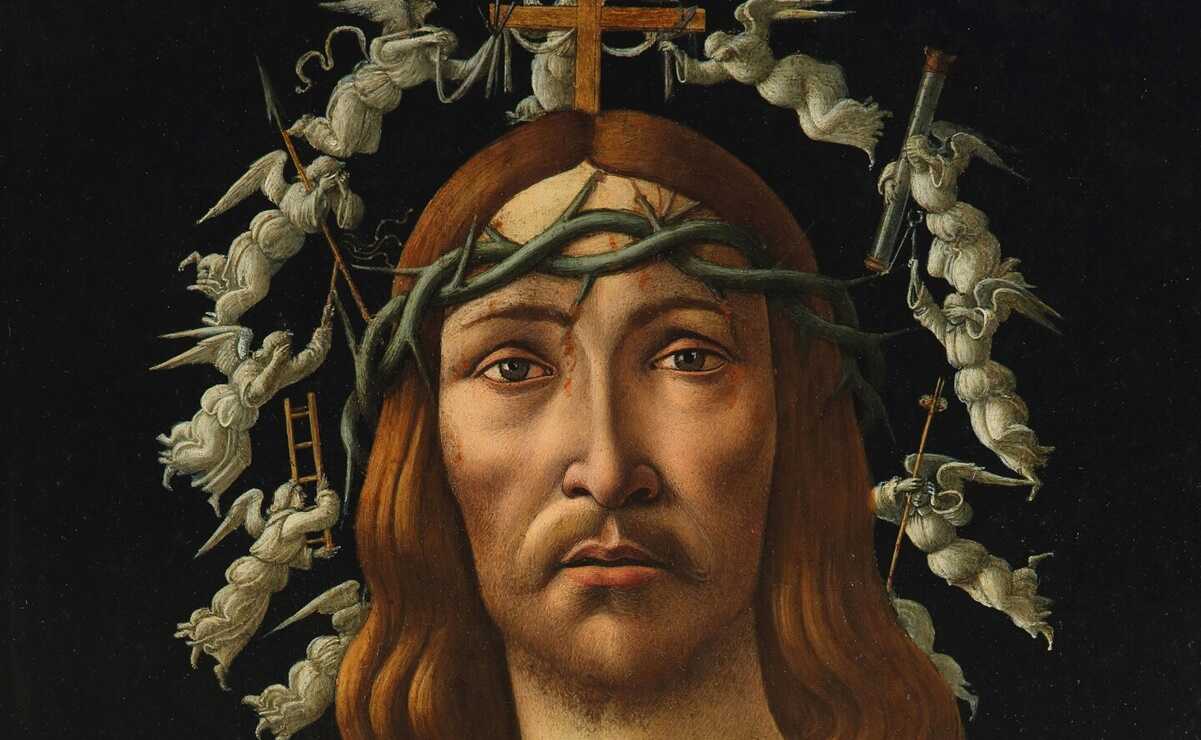 Botticelli se retractó: descubren boceto debajo del cuadro “The Man of Sorrows”