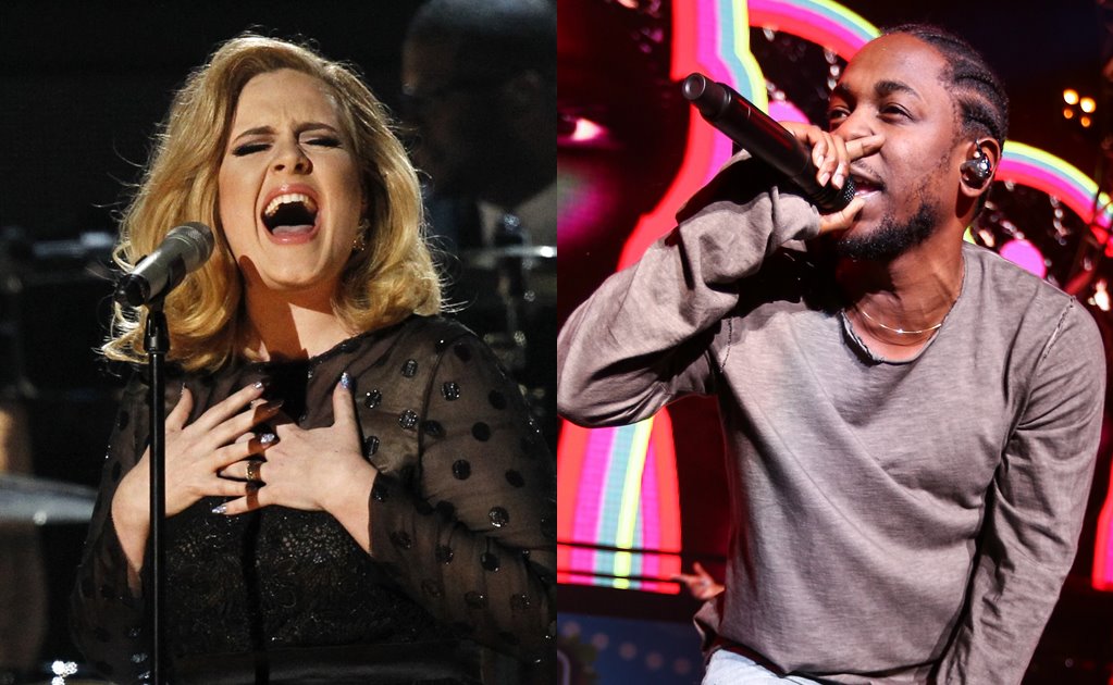 Adele y Kendrick Lamar cantarán en los Grammy 