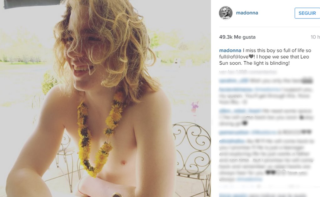 Madonna dedica otro mensaje a su hijo Rocco