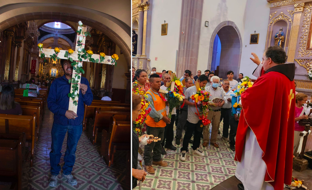 La Santa Cruz, la fiesta de los trabajadores de la construcción 