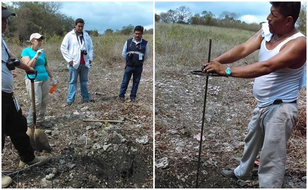 Brigadas hallan restos óseos en fraccionamiento de Veracruz