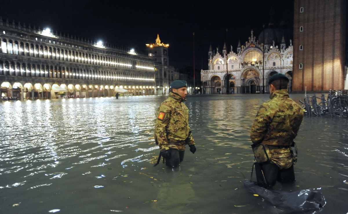 Venecia enfrenta marea alta “más que excepcional”