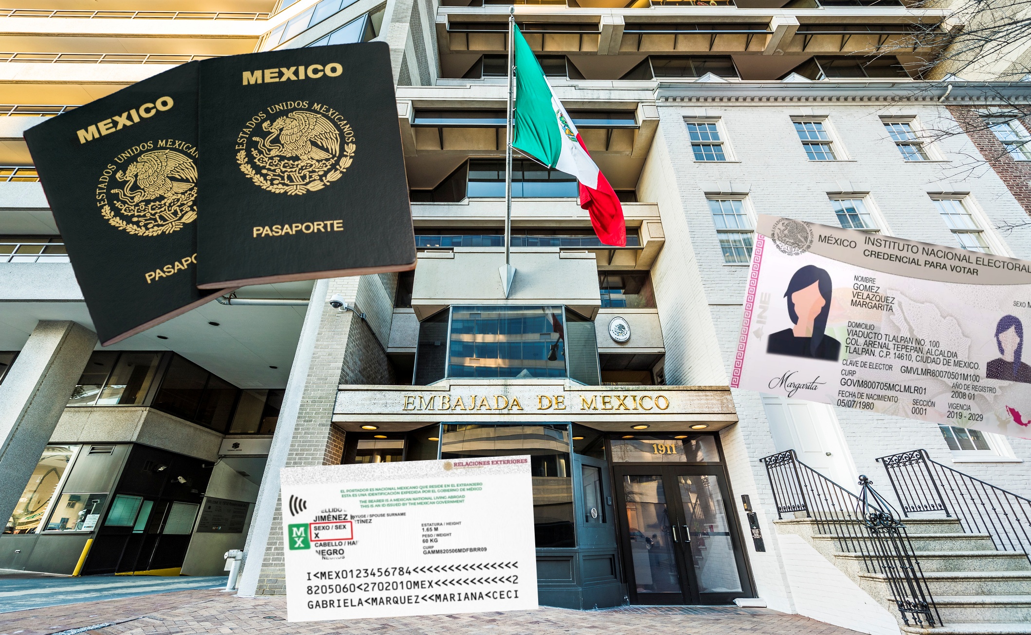 Tarifas de pasaporte y otros documentos que tramitan los consulados mexicanos en 2024