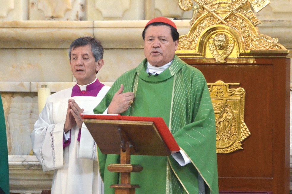 Arquidiócesis: van hacia el fracaso las reformas estructurales